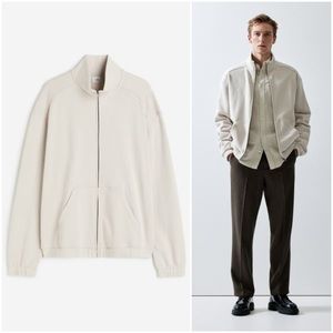 Cream Relaxed Fit Men’s Jacket (S, XL, XXL)